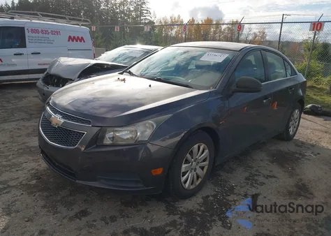 2011 Chevrolet Cruze Ls из США, поврежденный, VIN 1G1PC5SH8B7111873